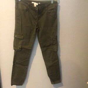 Max Studio Dark Olive Trousers EUC